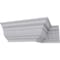 Ekena Millwork 4 1/8"H x 4 1/4"P x 5 7/8"F x 94 1/2"L, (1 1/4" Repeat), Dublin Crown Moulding MLD04X04X04DU - alternate 7